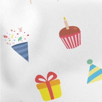 Birthday Cake Balloon Gift Pop Stretch Ponte