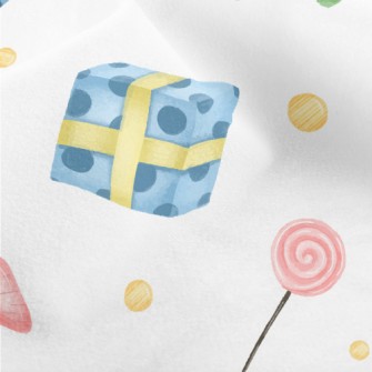Birthday Cake Gift Envelope Bo Micro Fleece