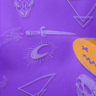 Fallen Pumpkin Skull Holy Swor Lightweight Performance Linen