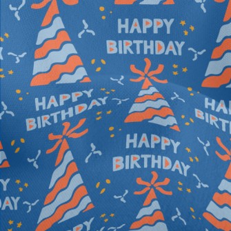 Birthday Hats And Ribbons Lightweight Performance Linen