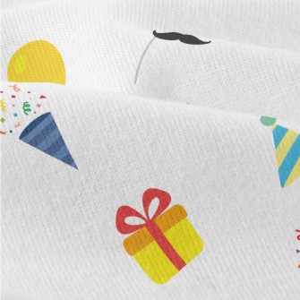 Birthday Cake Balloon Gift Pop Modern Jersey