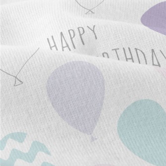 Birthday English With Balloons Modern Jersey