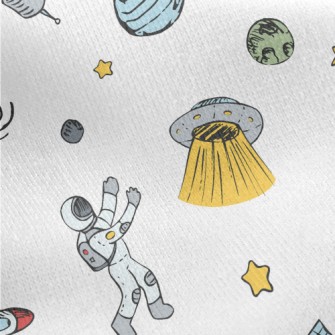 Planets And Satellites In The  Jersey Backed Fleece