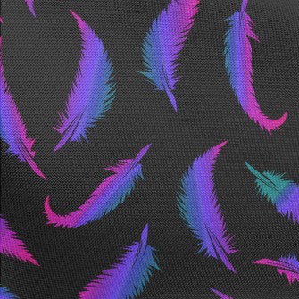 Colorful Feathers Pongee