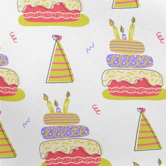 American Style Birthday Cake Pongee