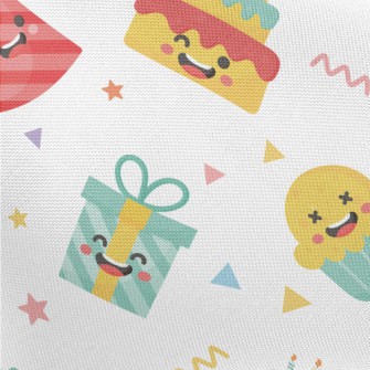 Cute Expression Birthday Cake  Pongee