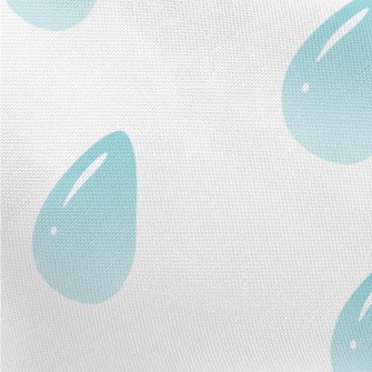 Crystal Clear Water Drops Pongee