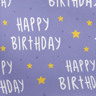 Happy Birthday Lettering With  Pongee