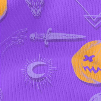 Fallen Pumpkin Skull Holy Swor Stretch Jersey