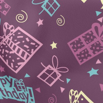 Birthday English And Gifts Lightweight Cotton Poplin