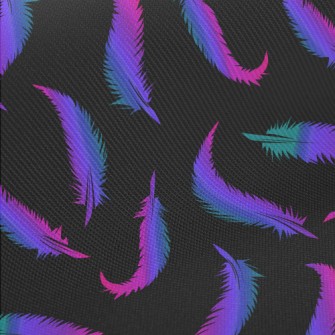 Colorful Feathers Midweight Cotton Poplin