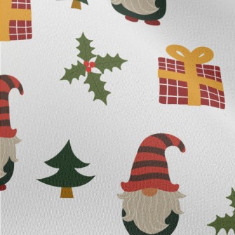 Christmas Elf With Gift Decora Chiffon