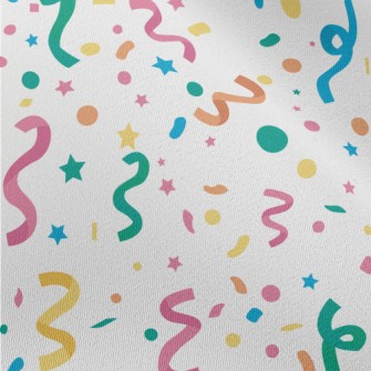 Colorful Ribbon Pattern Chiffon