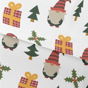 Christmas Elf With Gift Decora Waterproof Oxford