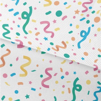 Colorful Ribbon Pattern Waterproof Oxford