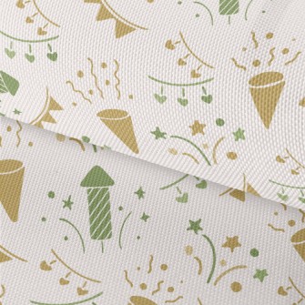 Party Firecracker Ribbon Ornam Waterproof Oxford