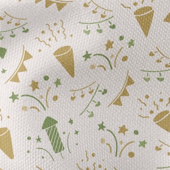 Party Firecracker Ribbon Ornam Waterproof Canvas