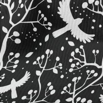 Black And White Flying Birds A Terry