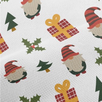 Christmas Elf With Gift Decora Performance Linen