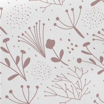 Simple Color Block Flowers And Twill
