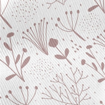 Simple Color Block Flowers And Standard Corduroy