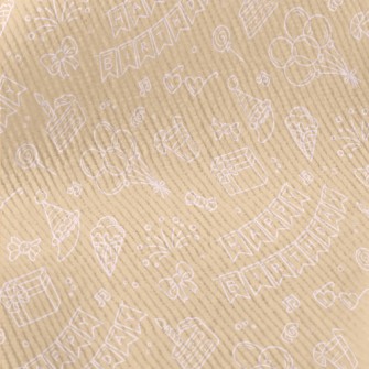 Birthday Party Cake Gift Ballo Standard Corduroy