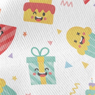 Happy Expression Cake Hat Standard Corduroy