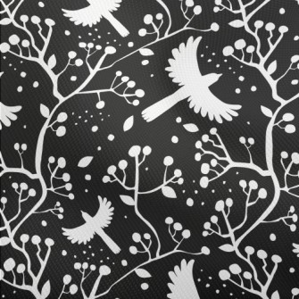 Black And White Flying Birds A Dobby