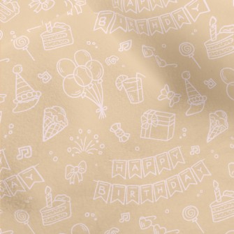 Birthday Party Cake Gift Ballo Micro Fleece