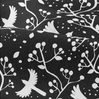 Black And White Flying Birds A Modern Jersey