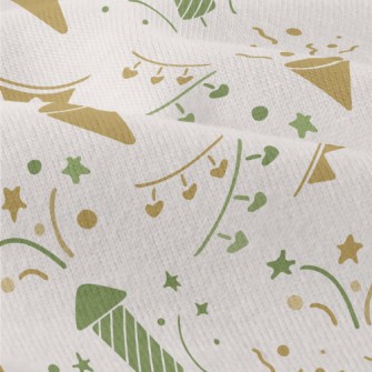 Party Firecracker Ribbon Ornam Modern Jersey