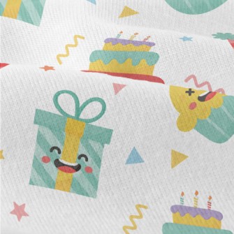 Happy Expression Cake Hat Modern Jersey