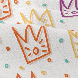 Colorful Cute Crown And Circle Modern Jersey