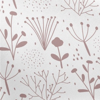 Simple Color Block Flowers And Pongee