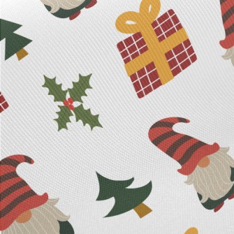 Christmas Elf With Gift Decora Midweight Cotton Poplin