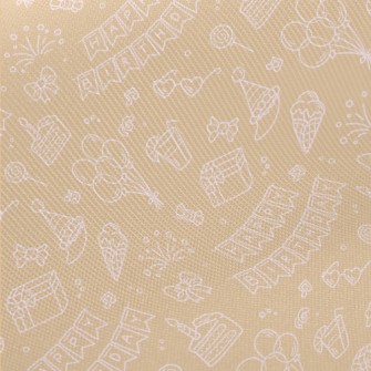 Birthday Party Cake Gift Ballo Midweight Cotton Poplin