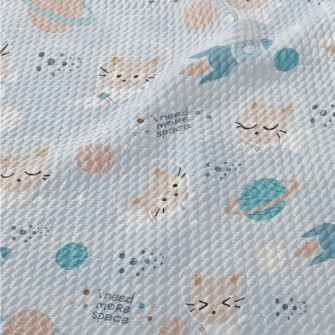 Smart Space Kitten Birdseye Piqué