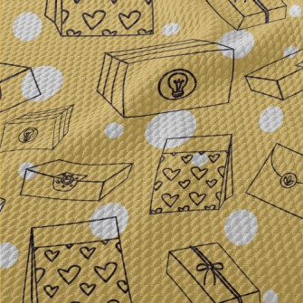 Gifts And Wrapping Paper Birdseye Piqué
