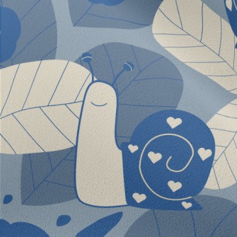 Snail Taking A Leisurely Strol Chiffon
