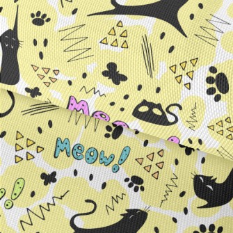 Retractable Black Cat Waterproof Oxford