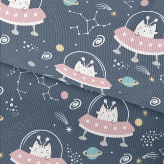 Alien Cat UFO Waterproof Oxford