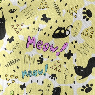 Retractable Black Cat Waterproof Canvas