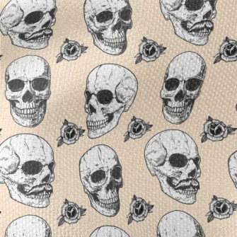 Personalized Beard Skull Waterproof Canvas