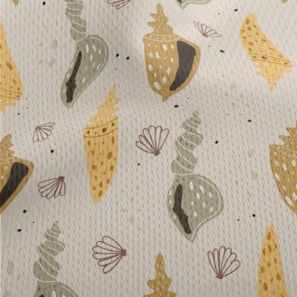 Special Shape Shells Athletic Mesh Flat Back