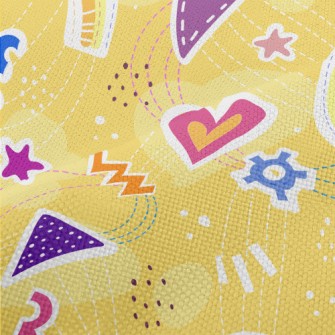 Triangle Geometric Pattern Performance Linen