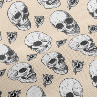 Personalized Beard Skull Performance Linen