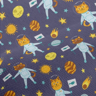 Universe Planet Space Cat Performance Linen