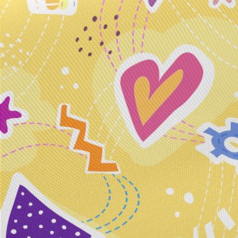 Triangle Geometric Pattern Twill