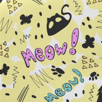 Retractable Black Cat Twill