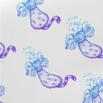 Magic Gradient Kitten Twill